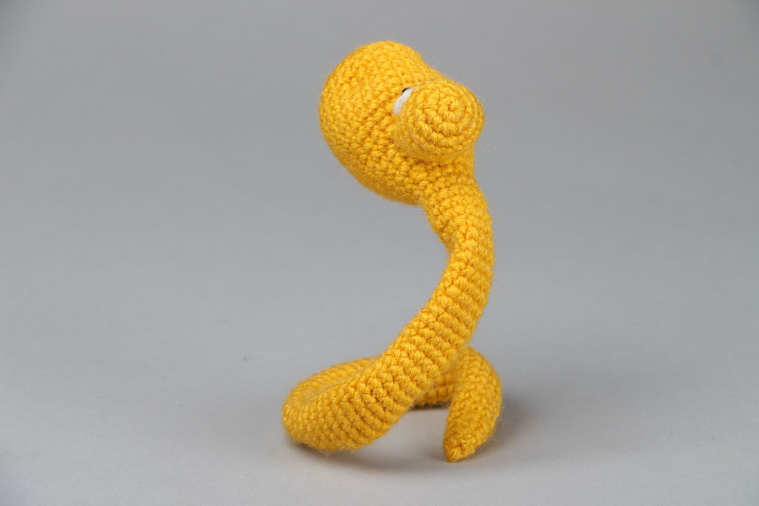 Jouet décoratif crocheté artisanal Serpent photo 3