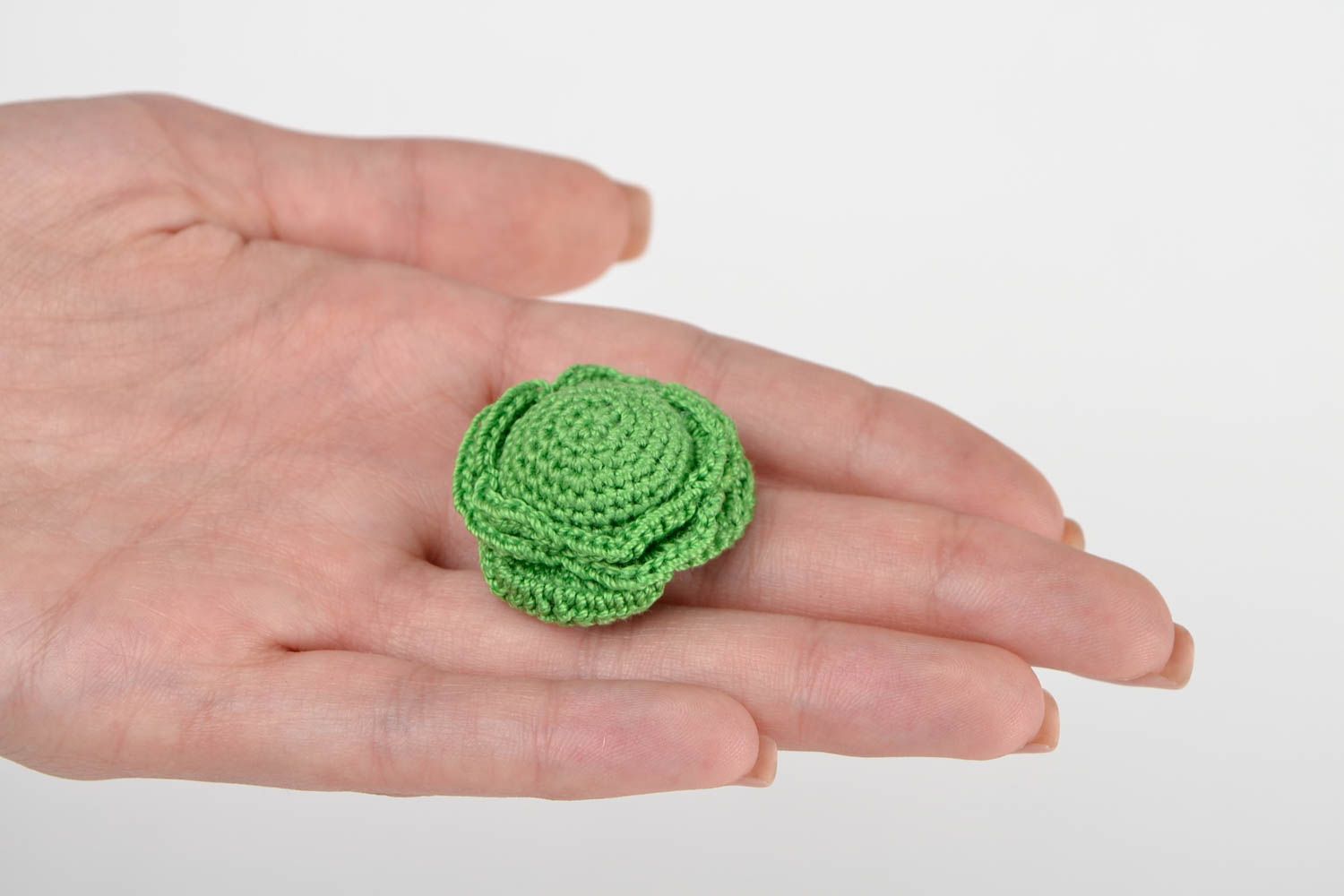 Juguete de peluche verdura tejida a crochet hecha a mano regalo para niños foto 2