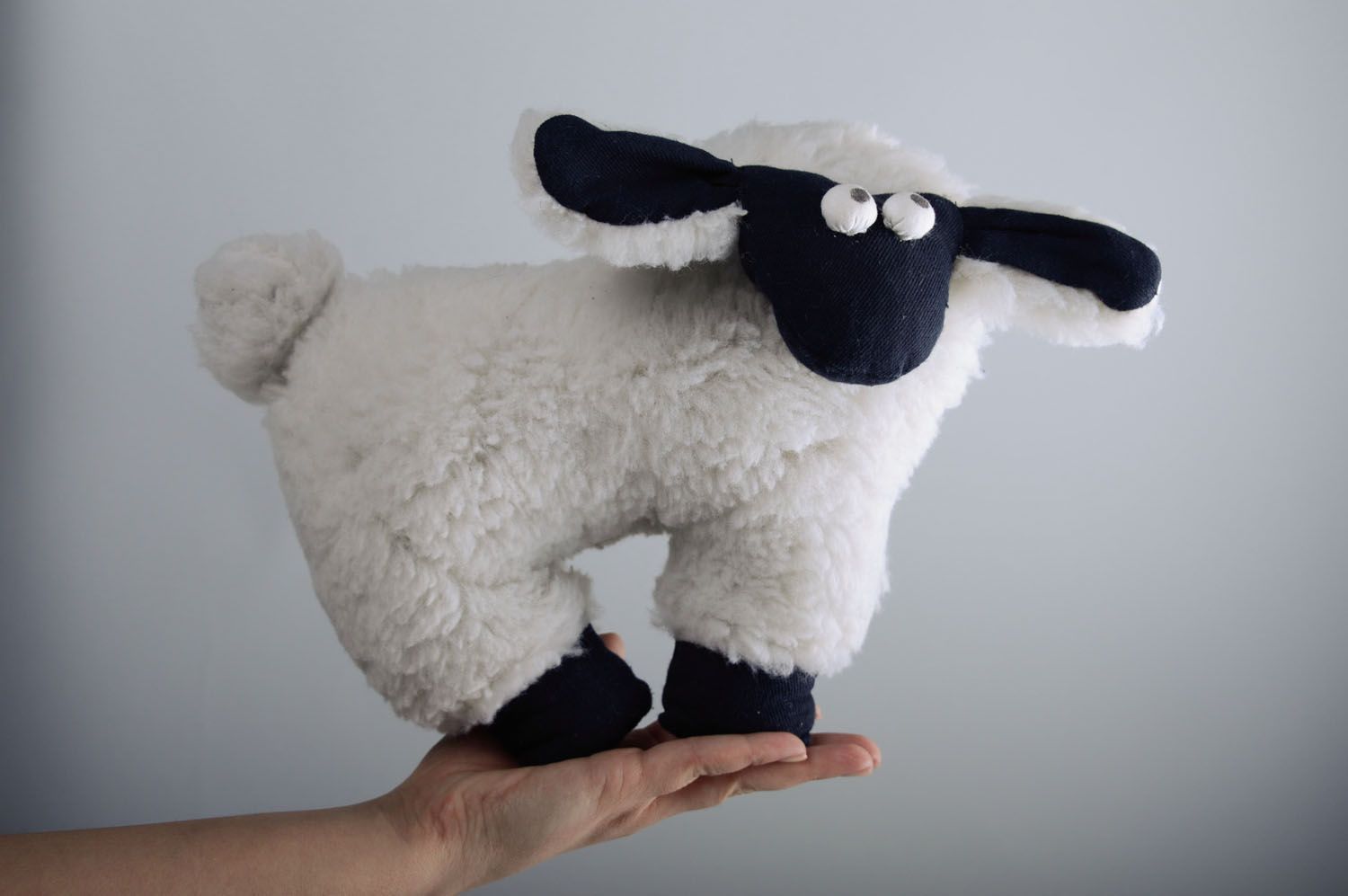 Unusual soft toy sheep photo 4