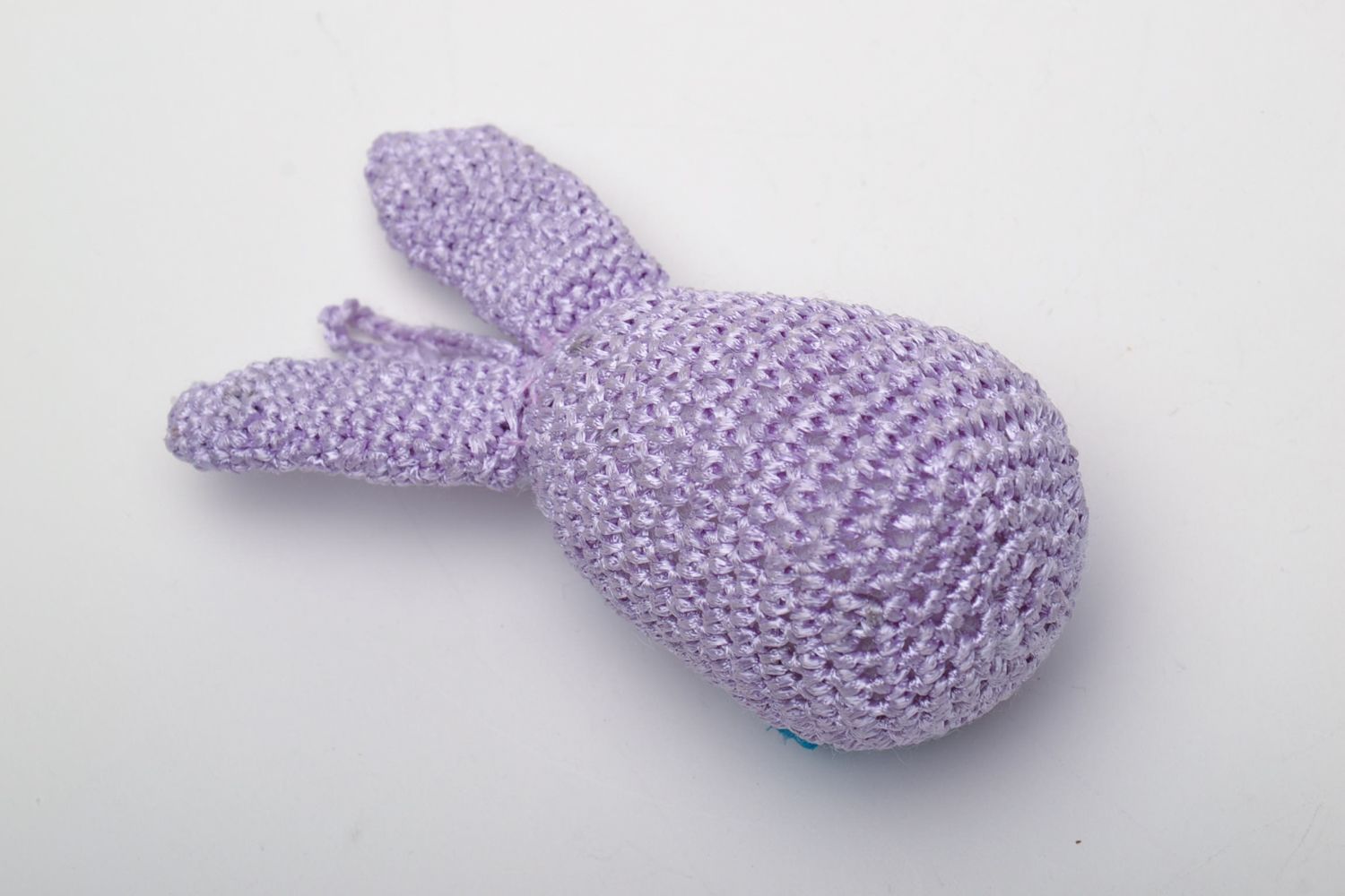 Soft crochet Christmas tree toy hare photo 3