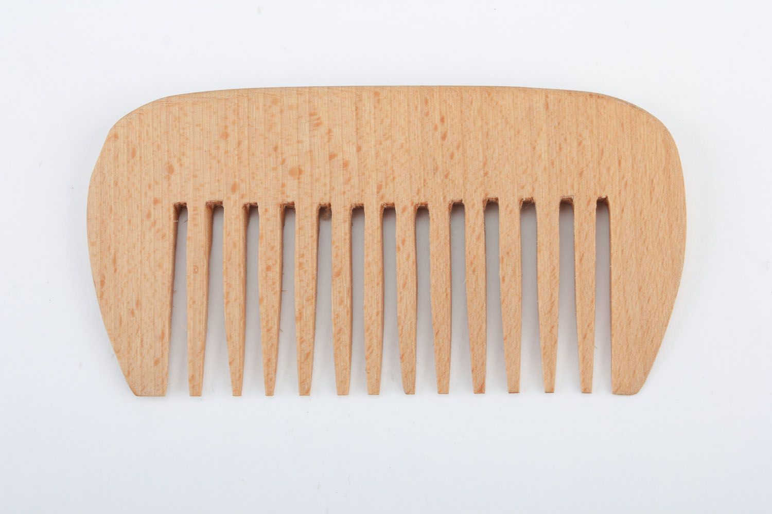 Homemade wooden comb photo 2