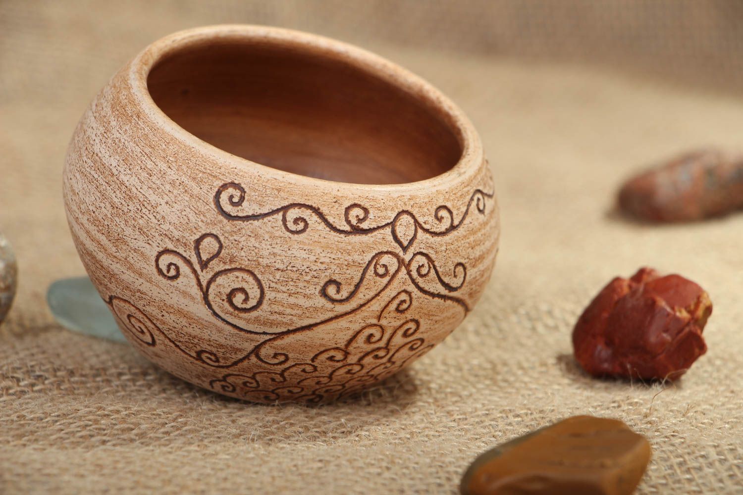 Ceramic pot for salt photo 5
