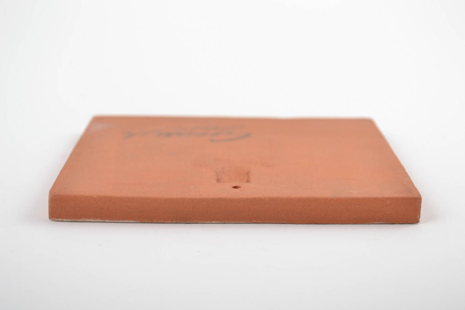 Плитка для кухни или камина квадратная керамическая расписная ручной работа фото 5