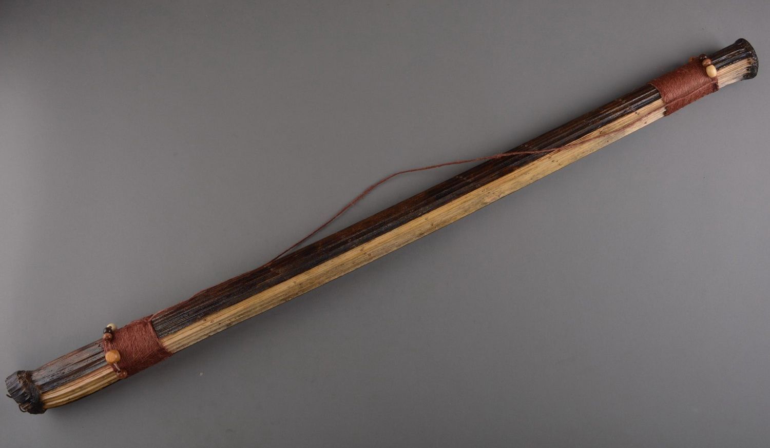 Palo de lluvia hecho a mano instrumento musical étnico regalo original  foto 2