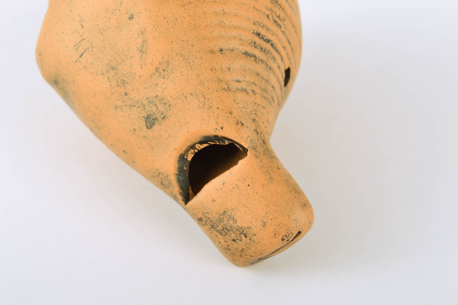 Handmade ceramic whistle photo 3