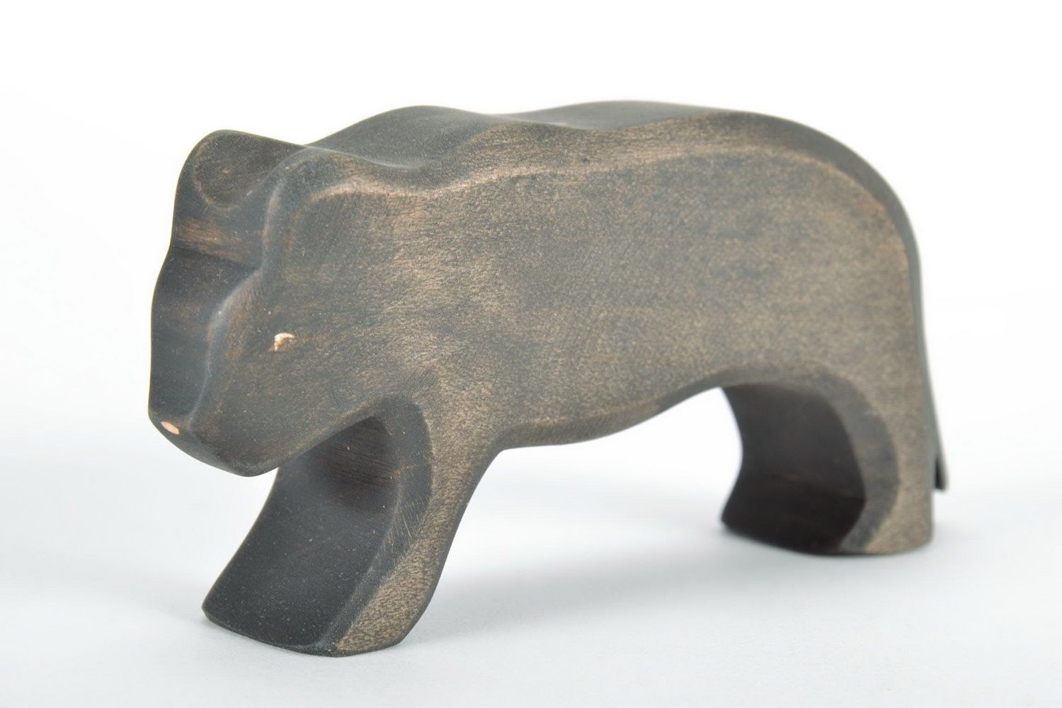 Wooden statuette Panther photo 3