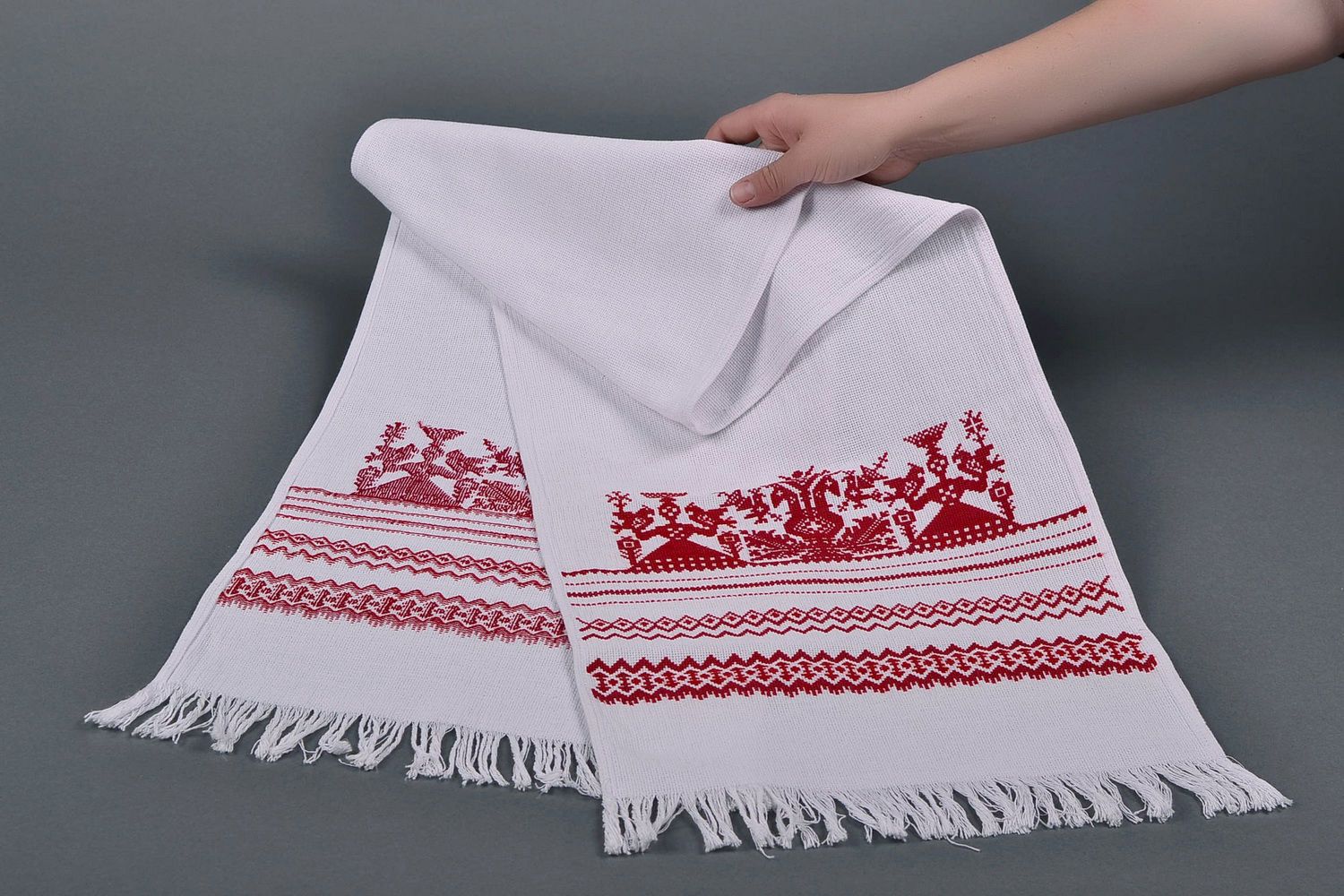 Ethnic embroidered towel Berehynia photo 4