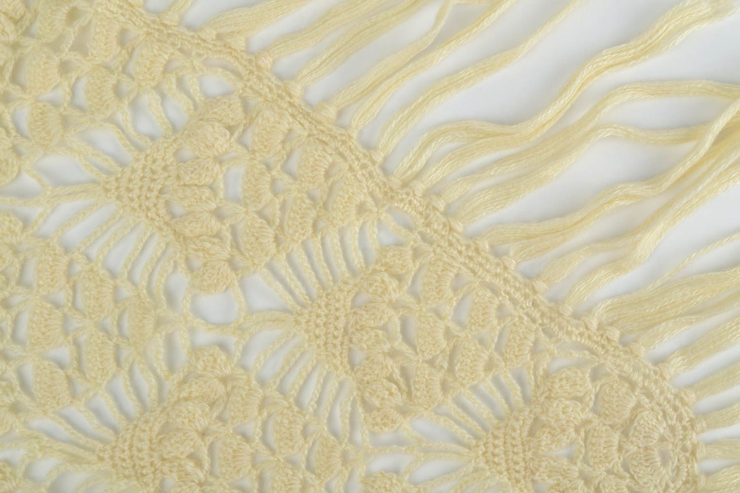 Chal tejido a crochet artesanal calado accesorio de mujer regalo original foto 5