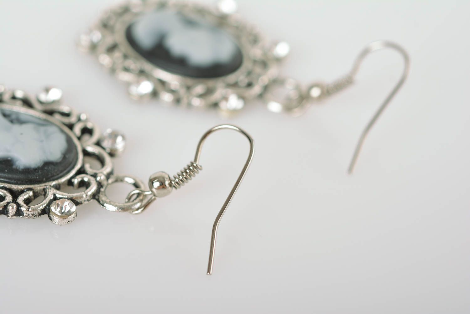 Handmade polymer clay earrings designer beautiful jewelry earrings with charms photo 4