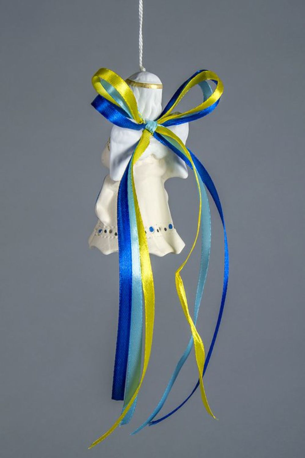 Ceramic bell in the form of an angel photo 3