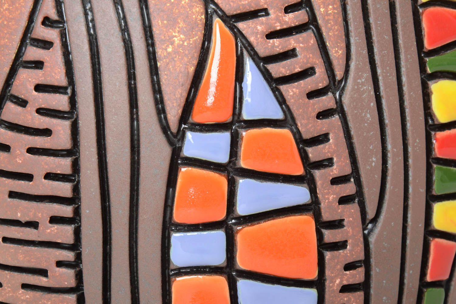 Сувениры ручной работы керамическая ваза для цветов ваза для цветов глиняная фото 3