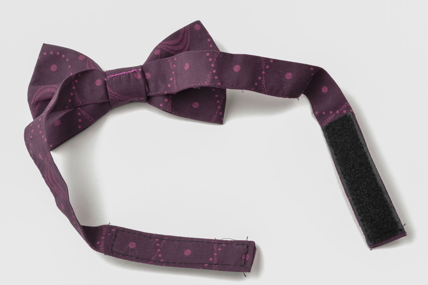 Purple bow tie photo 5
