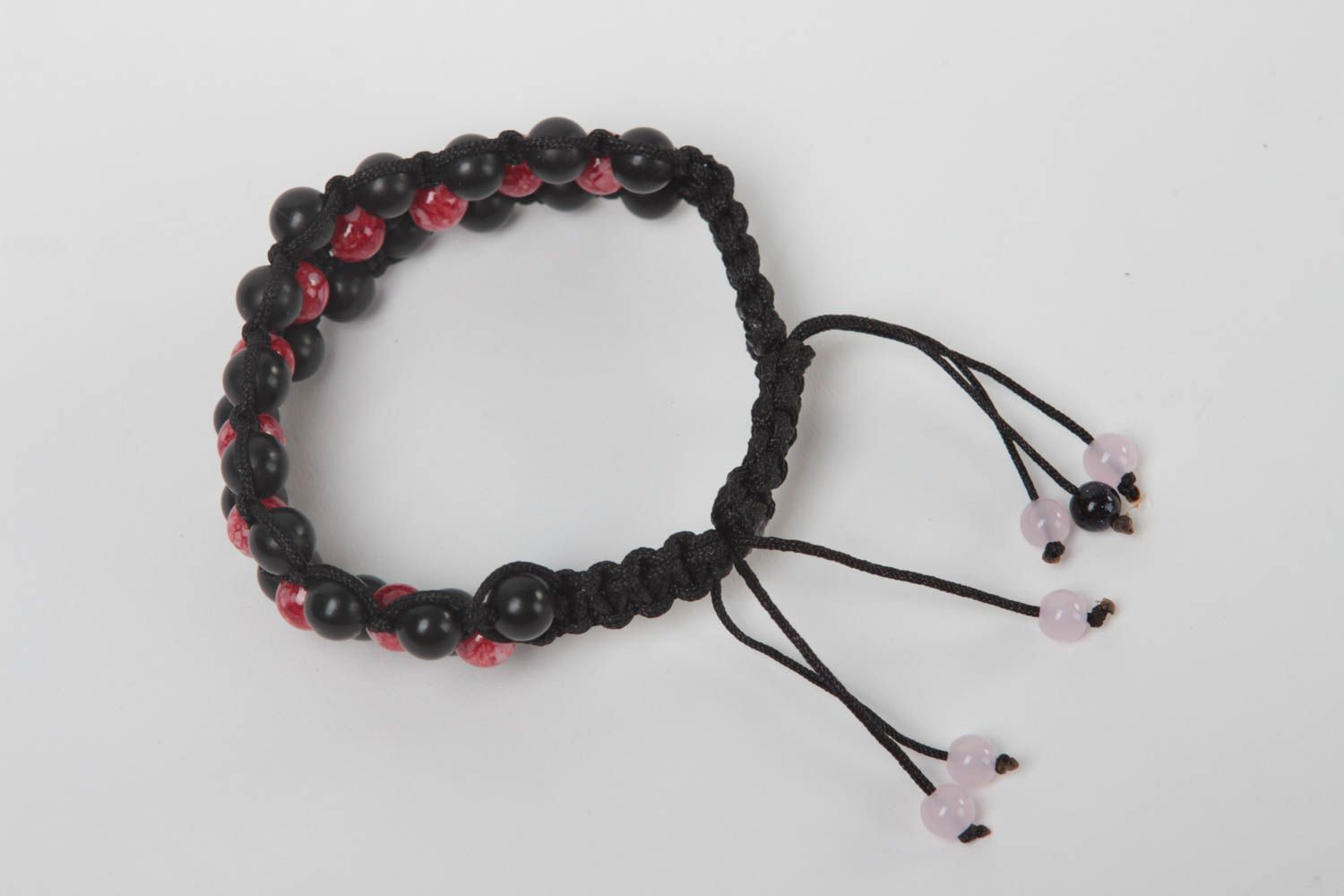Handmade beads braselet designer dracelet unusual gift braided bracelet photo 5