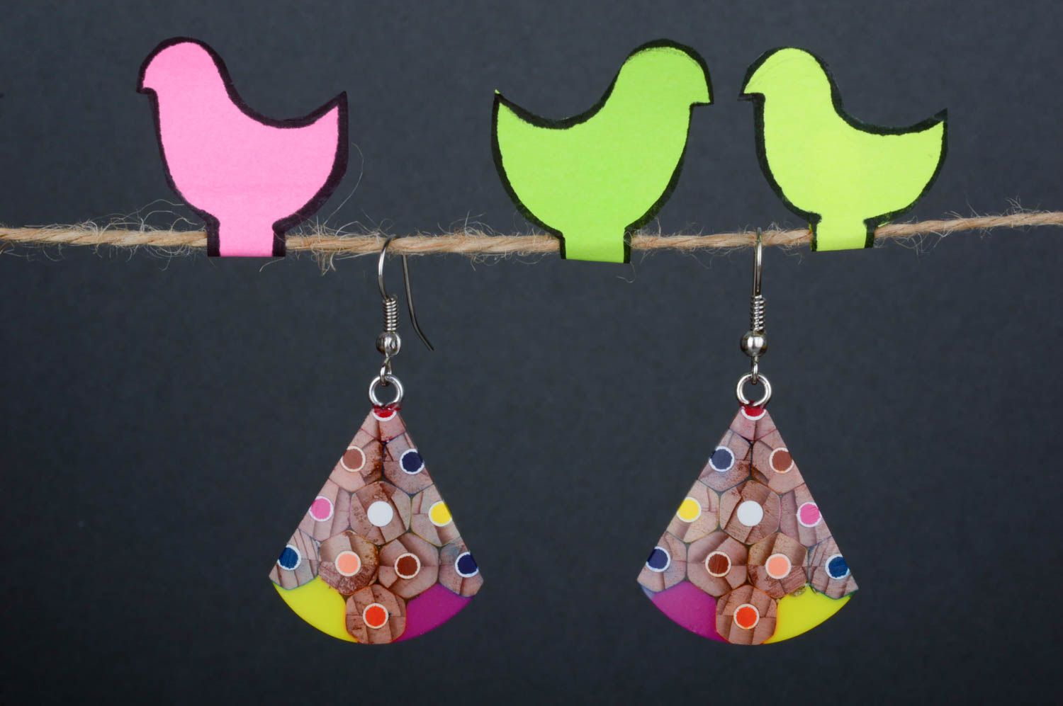 Homemade jewelry fashion earrings for girls designer accessories gifts for her photo 1