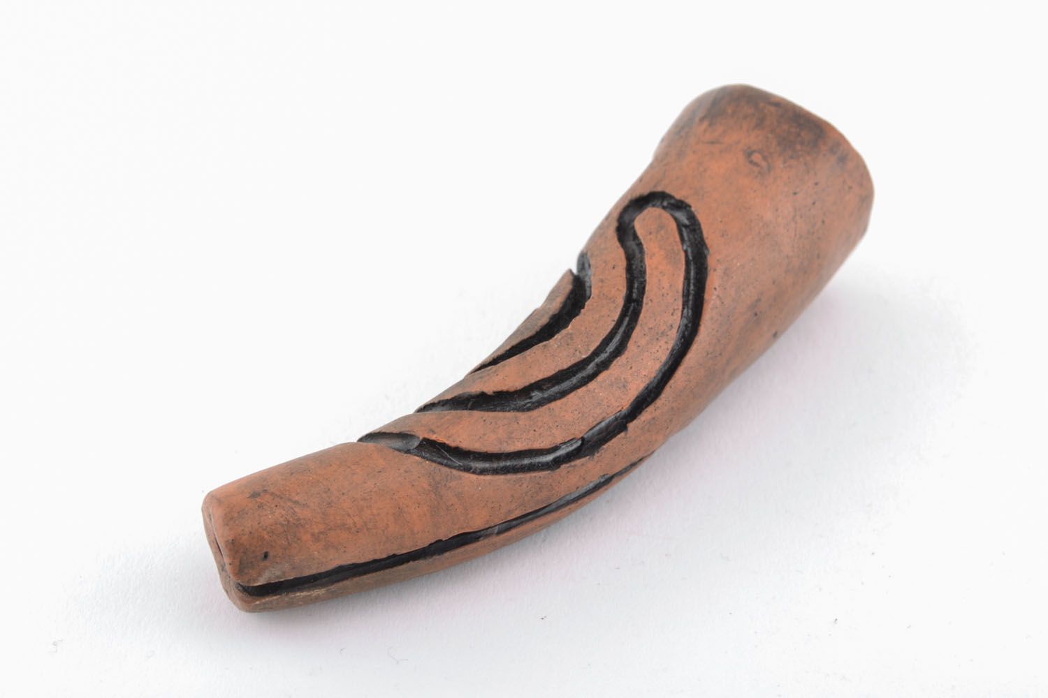 Handmade clay tobacco pipe Panpipe photo 2