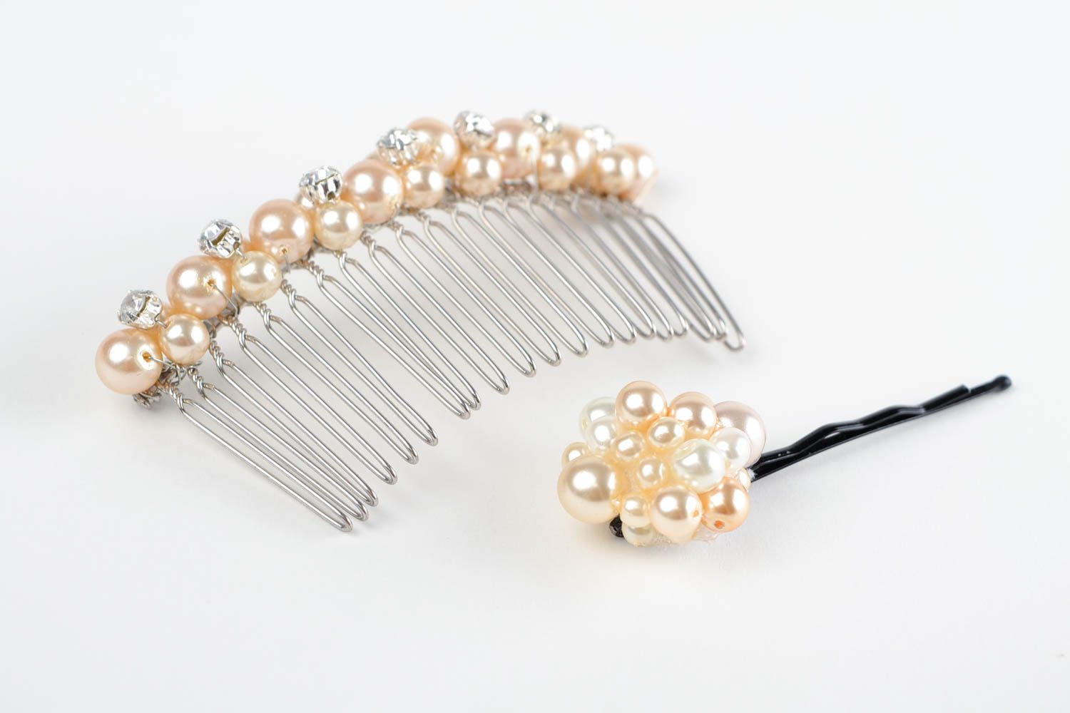 Handmade hair clip beautiful wedding accessories gift ideas hair clip photo 3