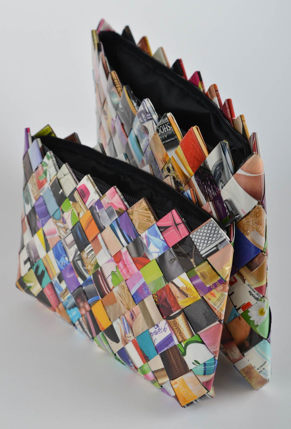 Клатчи модные яркие клатчи ручной работы сумочки женские набор необычные фото 5