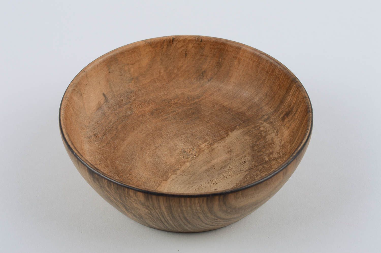 Handmade wooden kitchen utensil wooden dinnerware salad bowl wooden cookware  photo 2