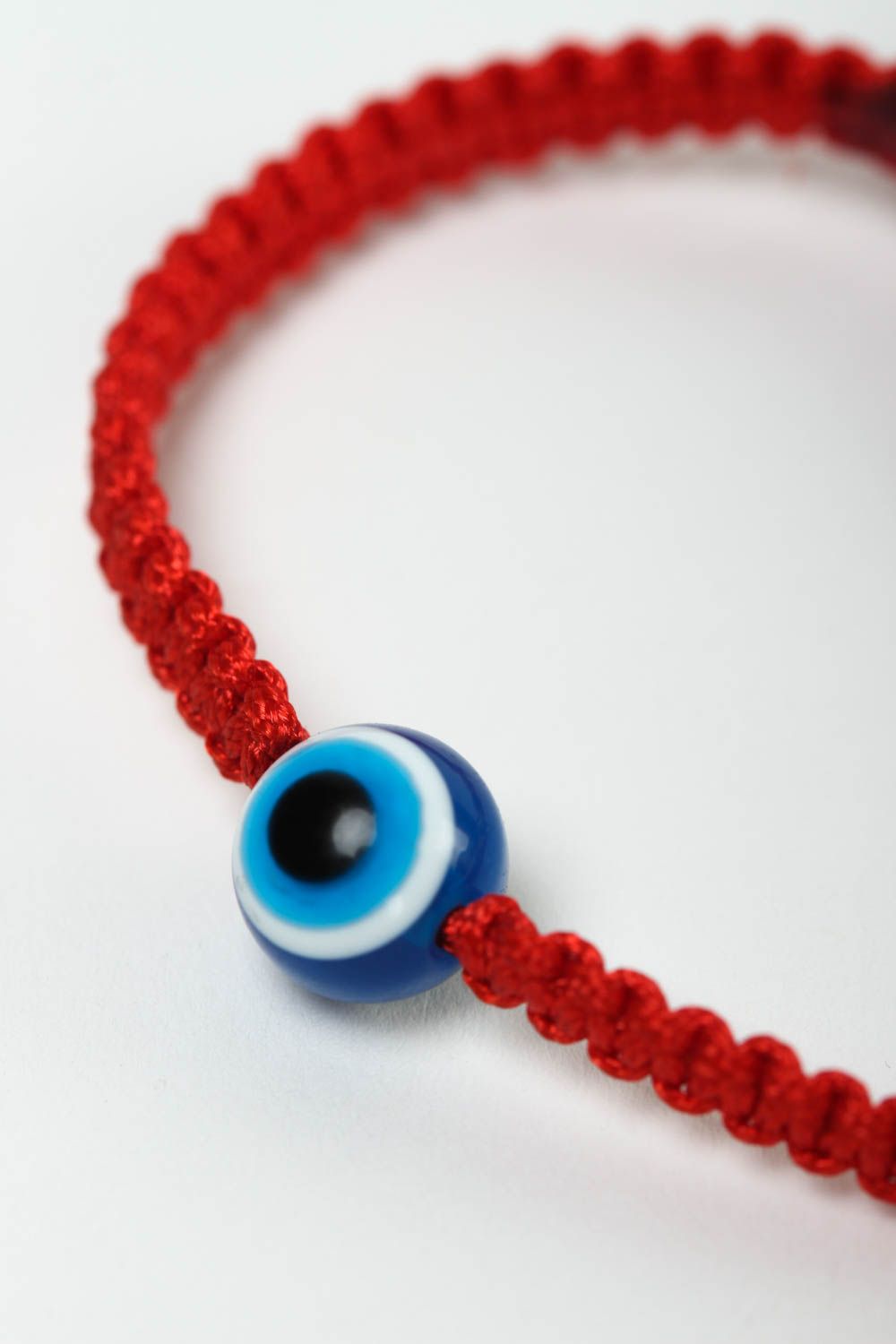 Pulsera artesanal hecha a mano con ojo de Fátima accesorio para mujer regalo original foto 3