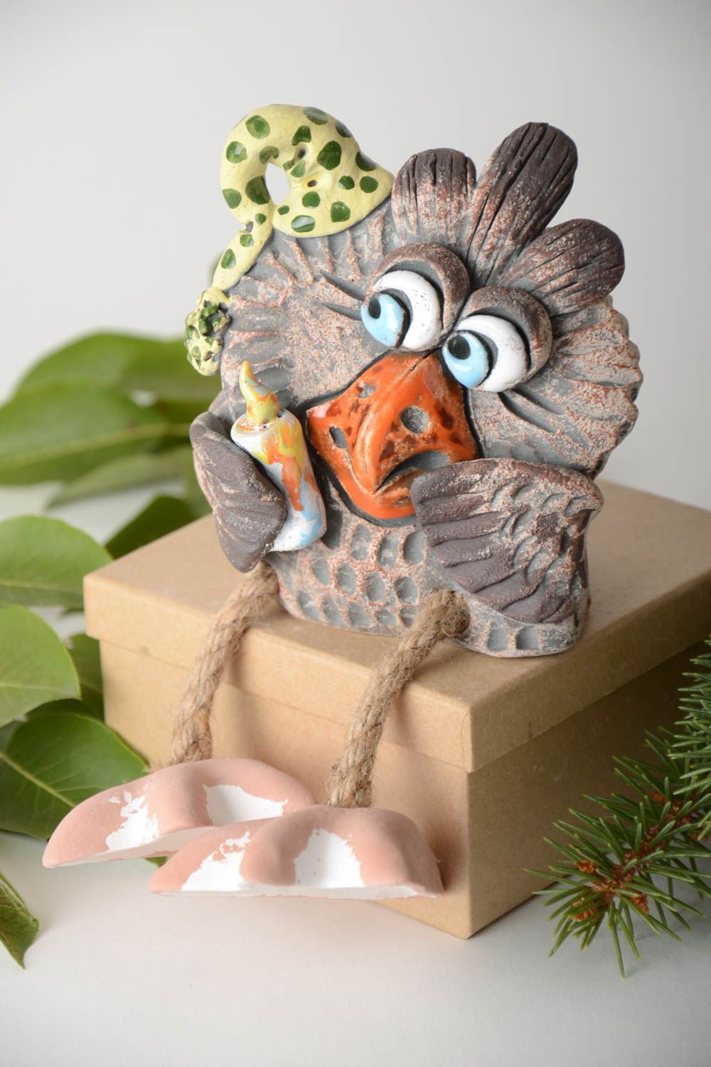 Handgemachte Keramik originelle Spardose Geschenkidee für Kinder Haus Dekoration foto 1