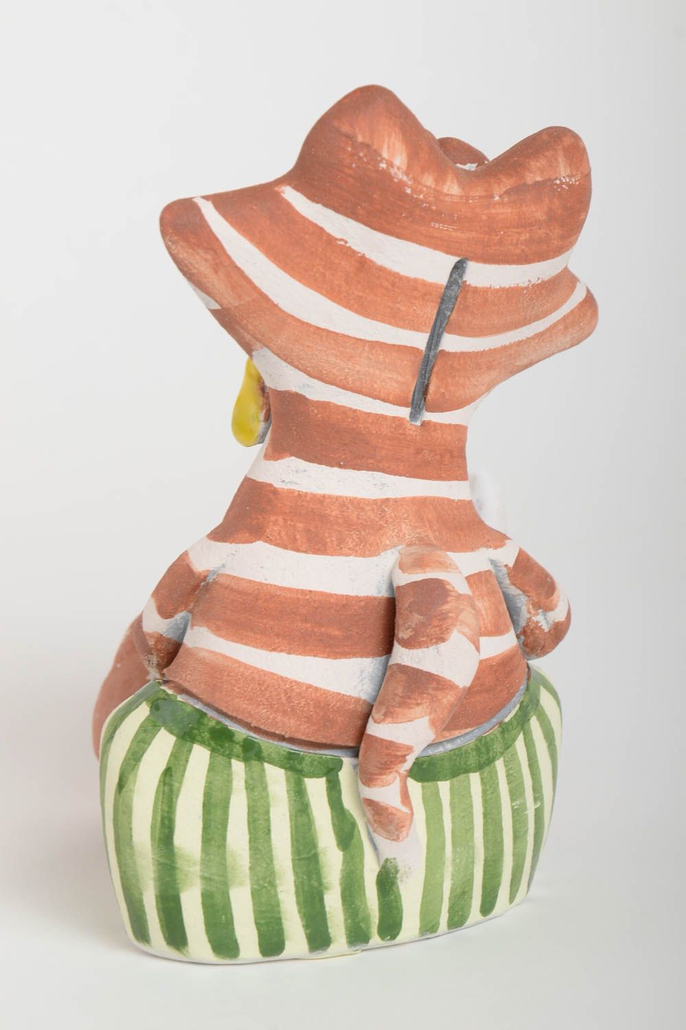 Deko Element handmade Sparbüchse für Kinder Keramik Spardose Geschenk für Kind  foto 5