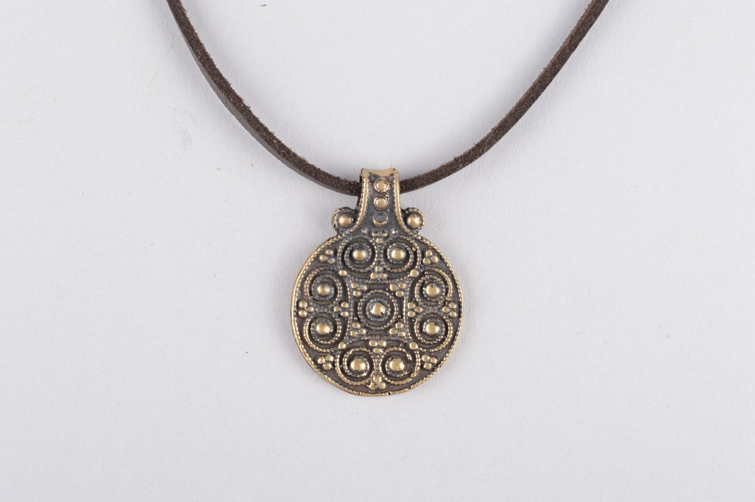 Handmade pendant for girls bronze jewelry bronze pendant designer pendant photo 5