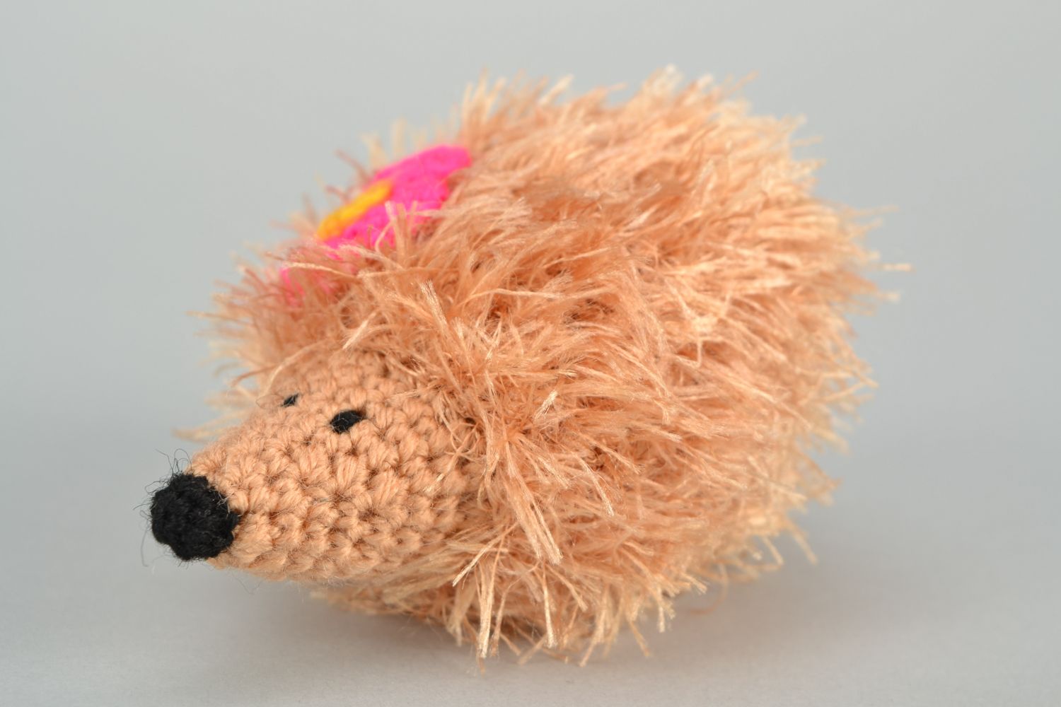 Soft crochet toy Hedgehog photo 1