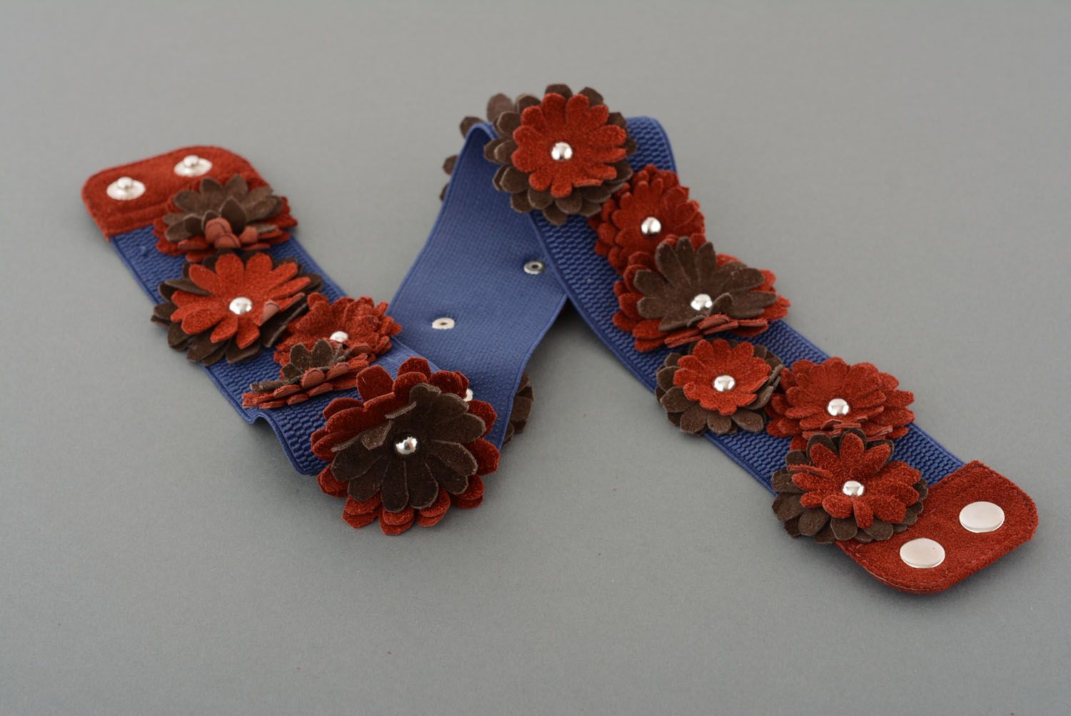 Belt with flowers photo 4