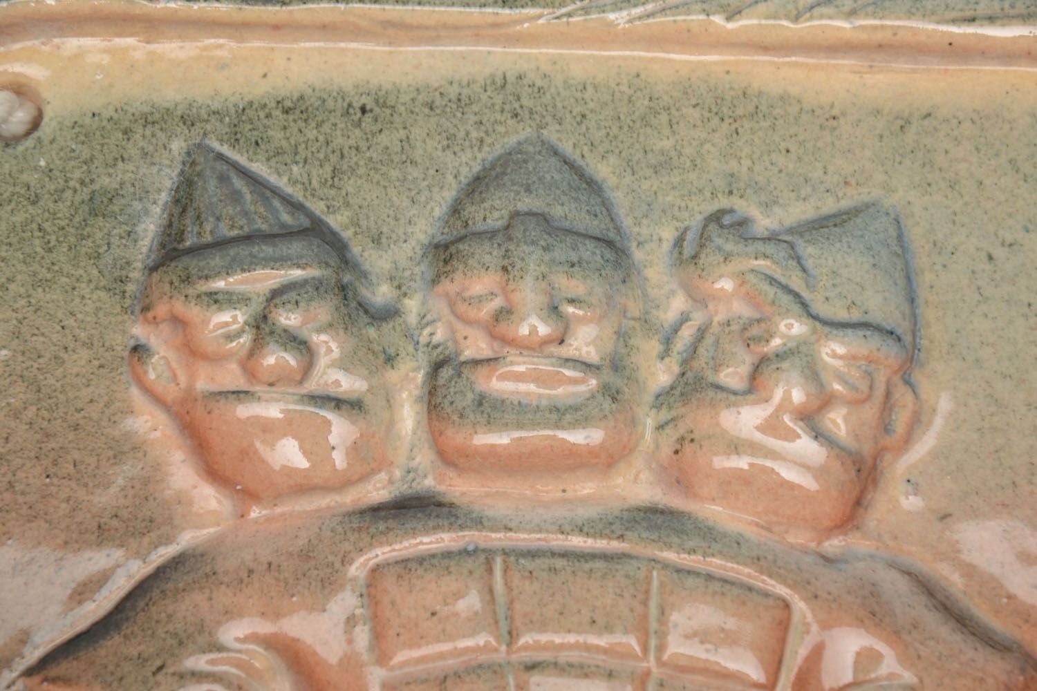 Decorative ceramic panel Knights photo 4