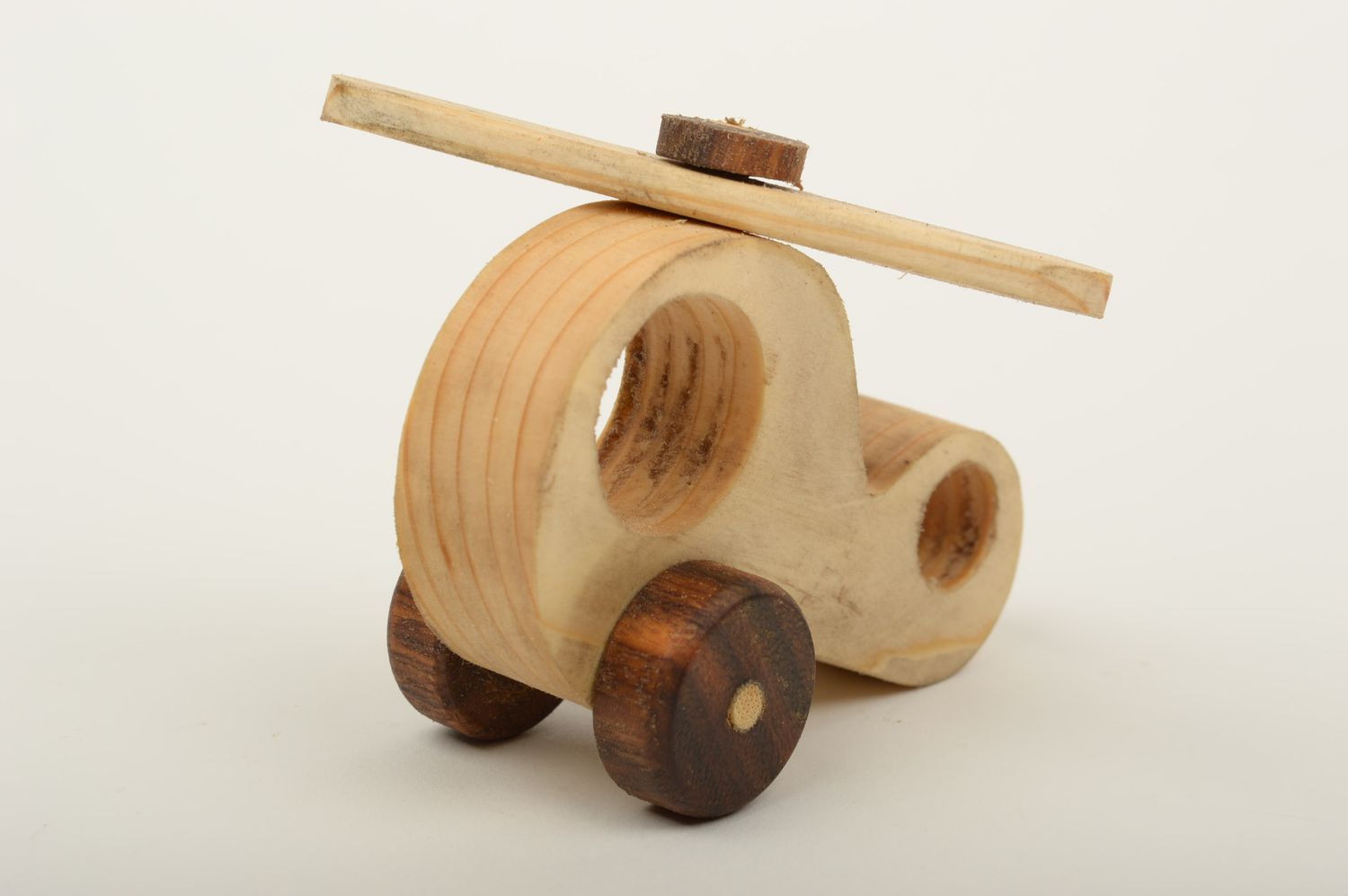 Handmade wooden toy for babies eco friendly wood toys toy on wheel baby gift photo 2