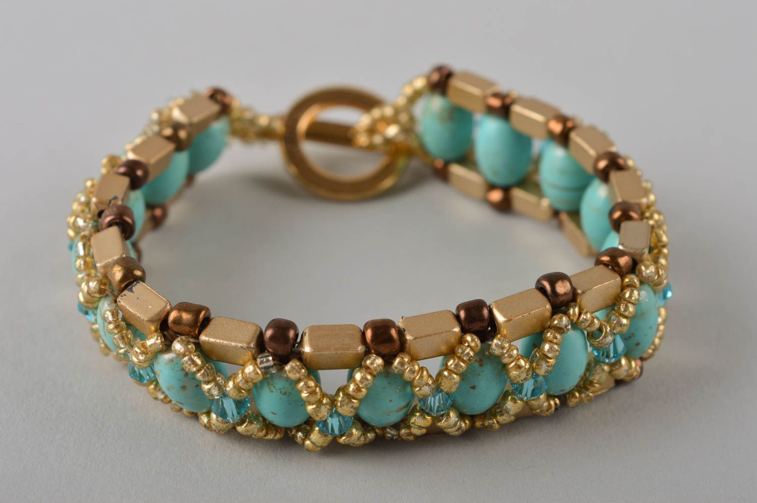 Stylish handmade gemstone bracelet designs beaded bracelet cool jewelry photo 2