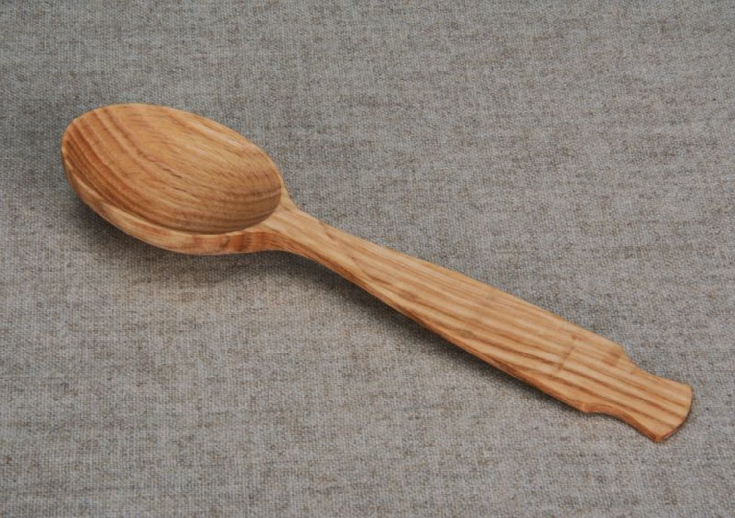 Handmade wooden spoon eco friendly tableware large wooden spoon kitchen decor photo 4
