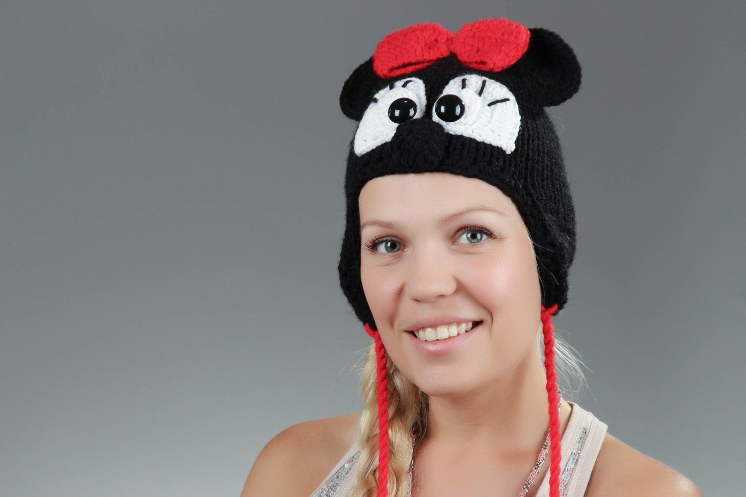 Warm hat Mickey Mouse photo 1