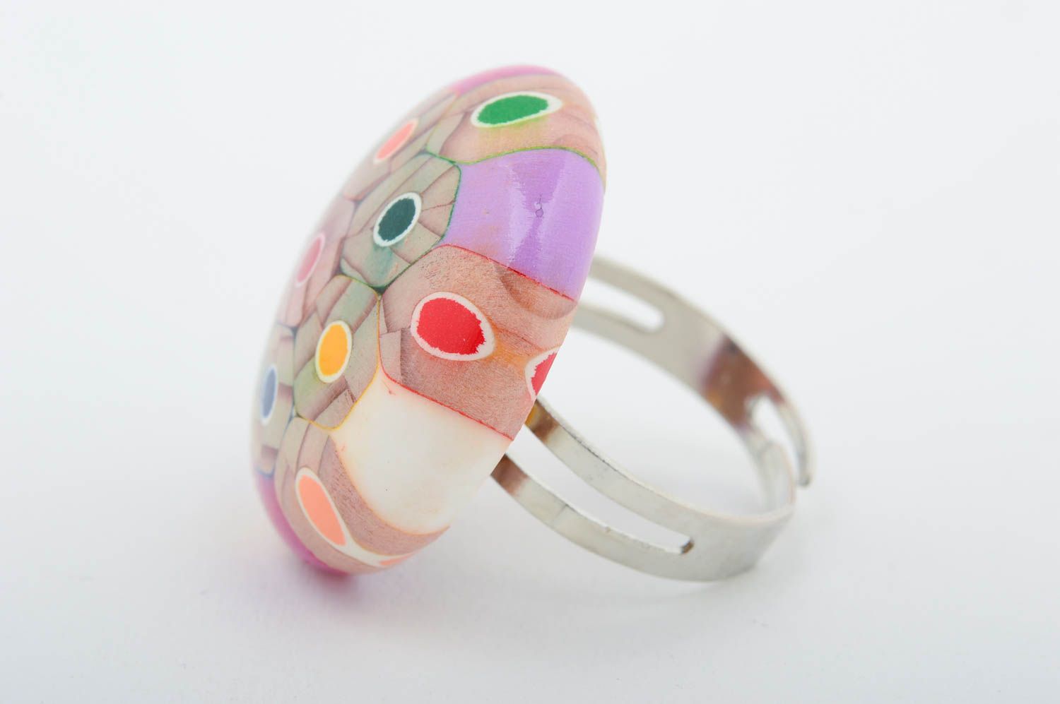 Handmade ring unusual ring pencils ring for women wooden ring designer jewelry photo 4