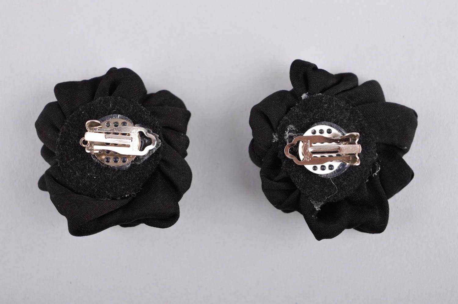 Handmade clip on earrings designer earrings unusual accessory gift ideas photo 4