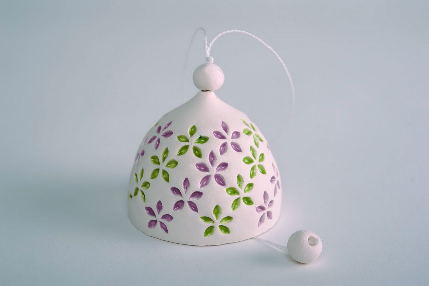 Handmade ceramic bell Dome photo 3