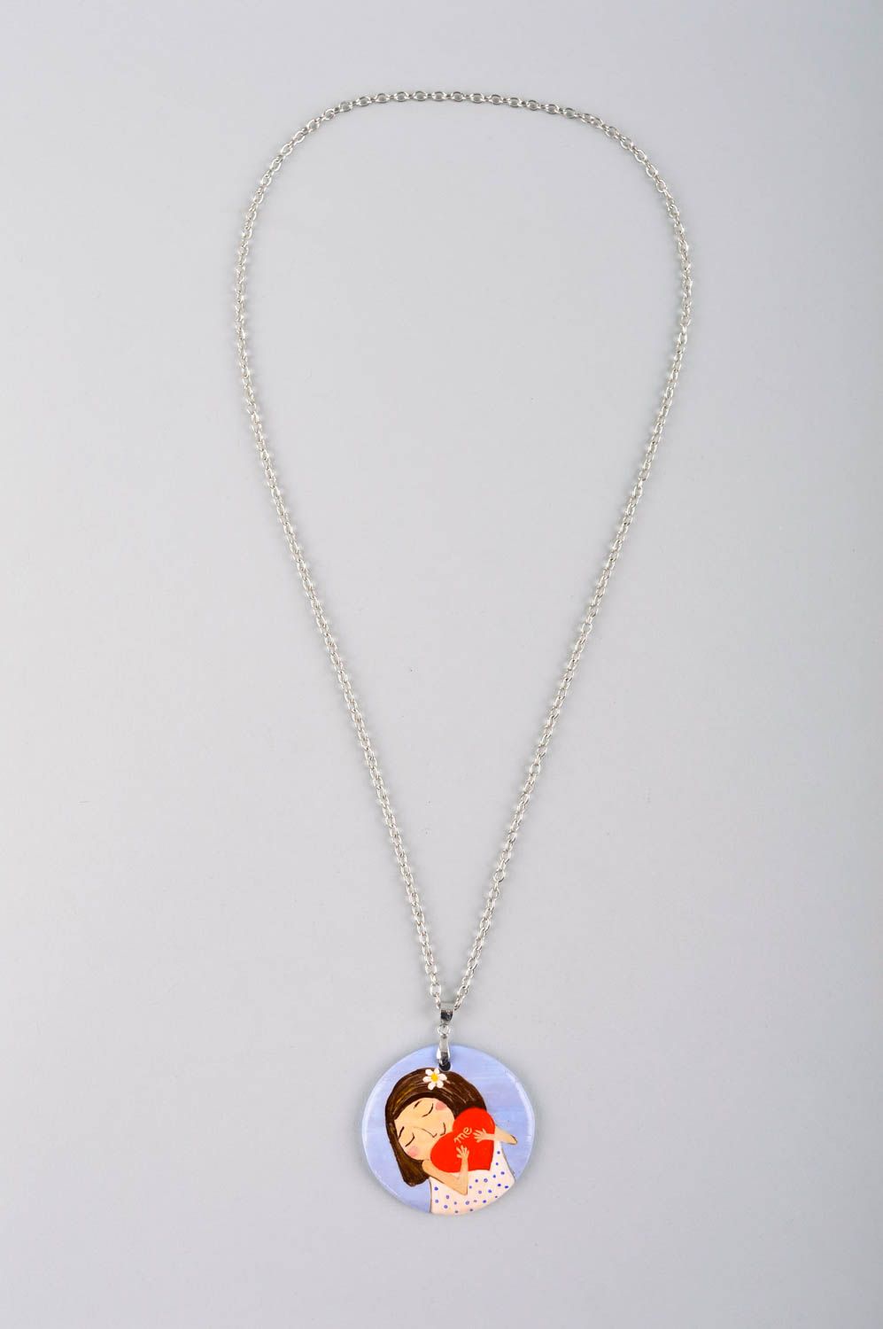 Handmade plastic stylish pendant designer cute pendant feminine jewelry photo 2