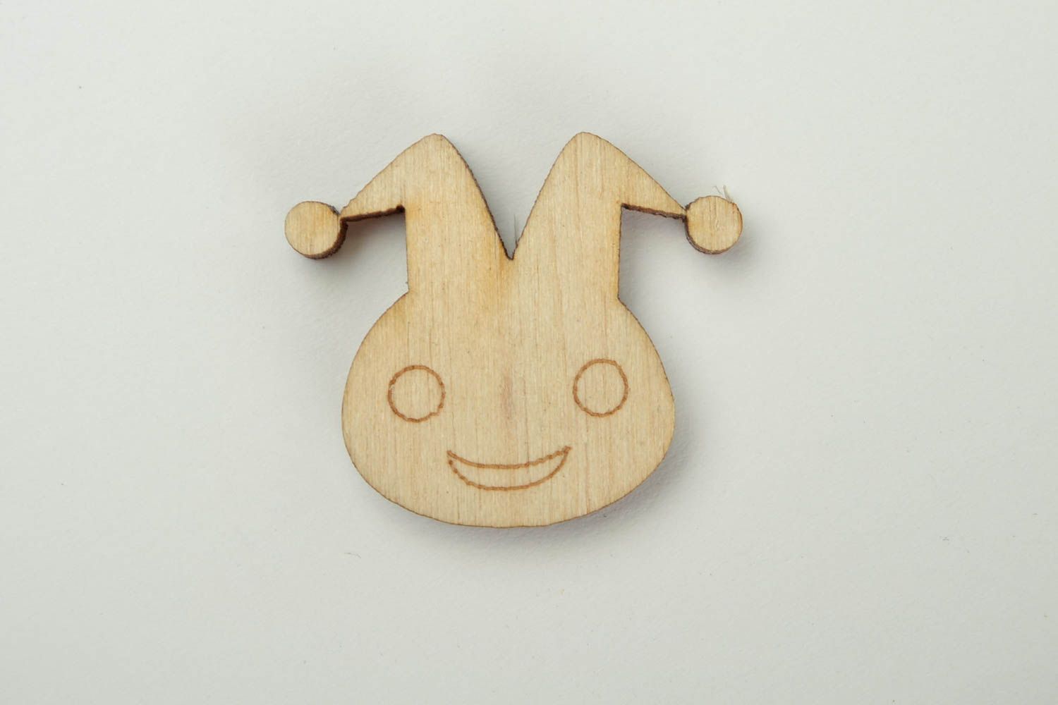 Handgemachte Holzrohling zum Bemalen Miniatur Figur Clown Holz Figur drollig foto 4