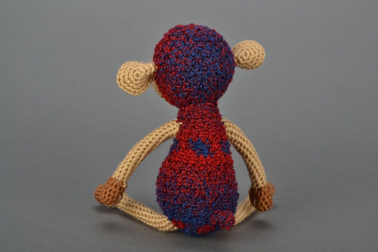Jouet tricot au crochet Agneau original photo 4
