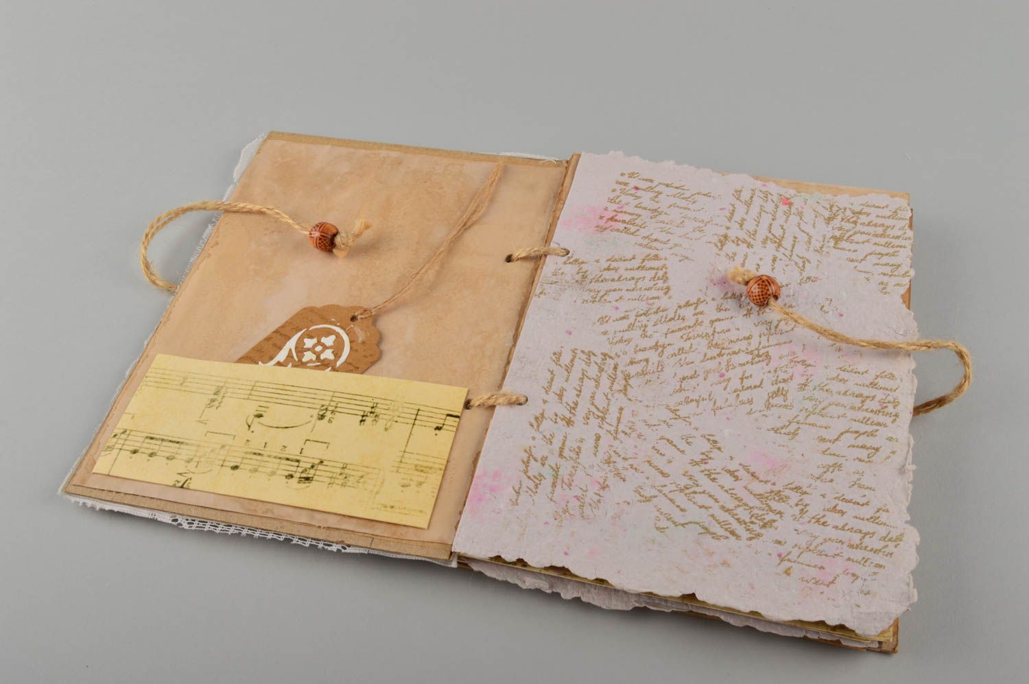 Bloc de notas hecho a mano con mariposa agenda personalizada regalo original foto 2