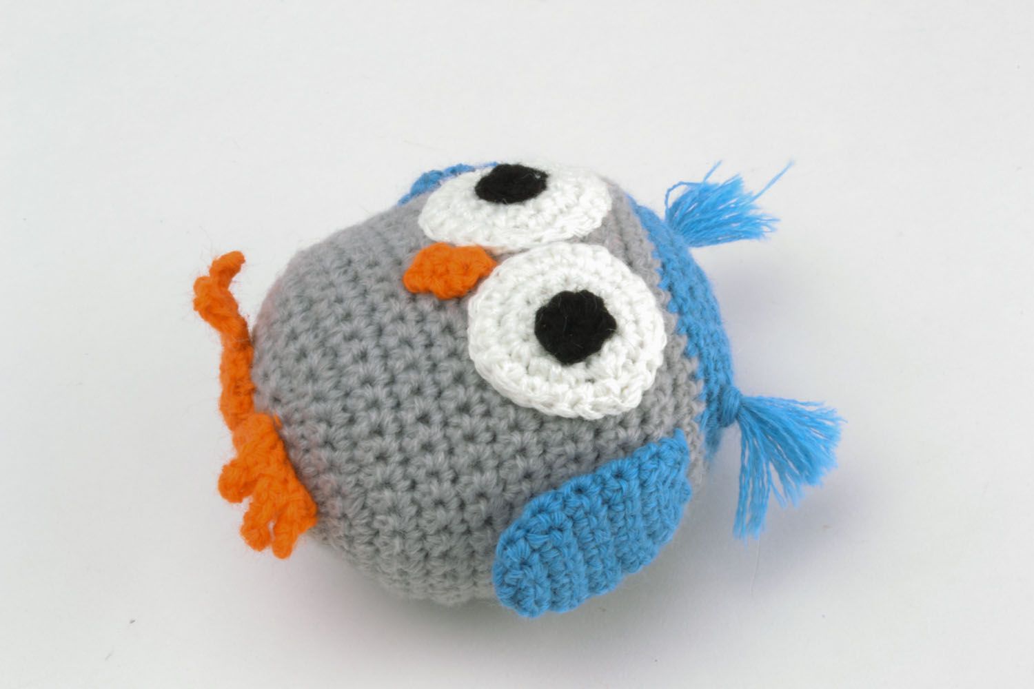 Crocheted toy Funny Owl photo 4
