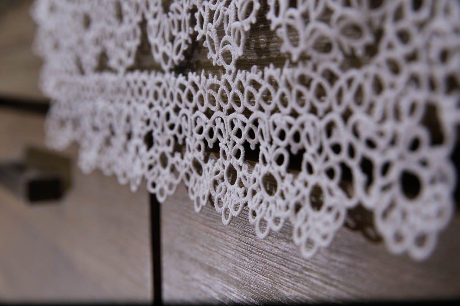 Servilleta tejida hecha a mano de algodón decoración de casa elemento decorativo foto 5