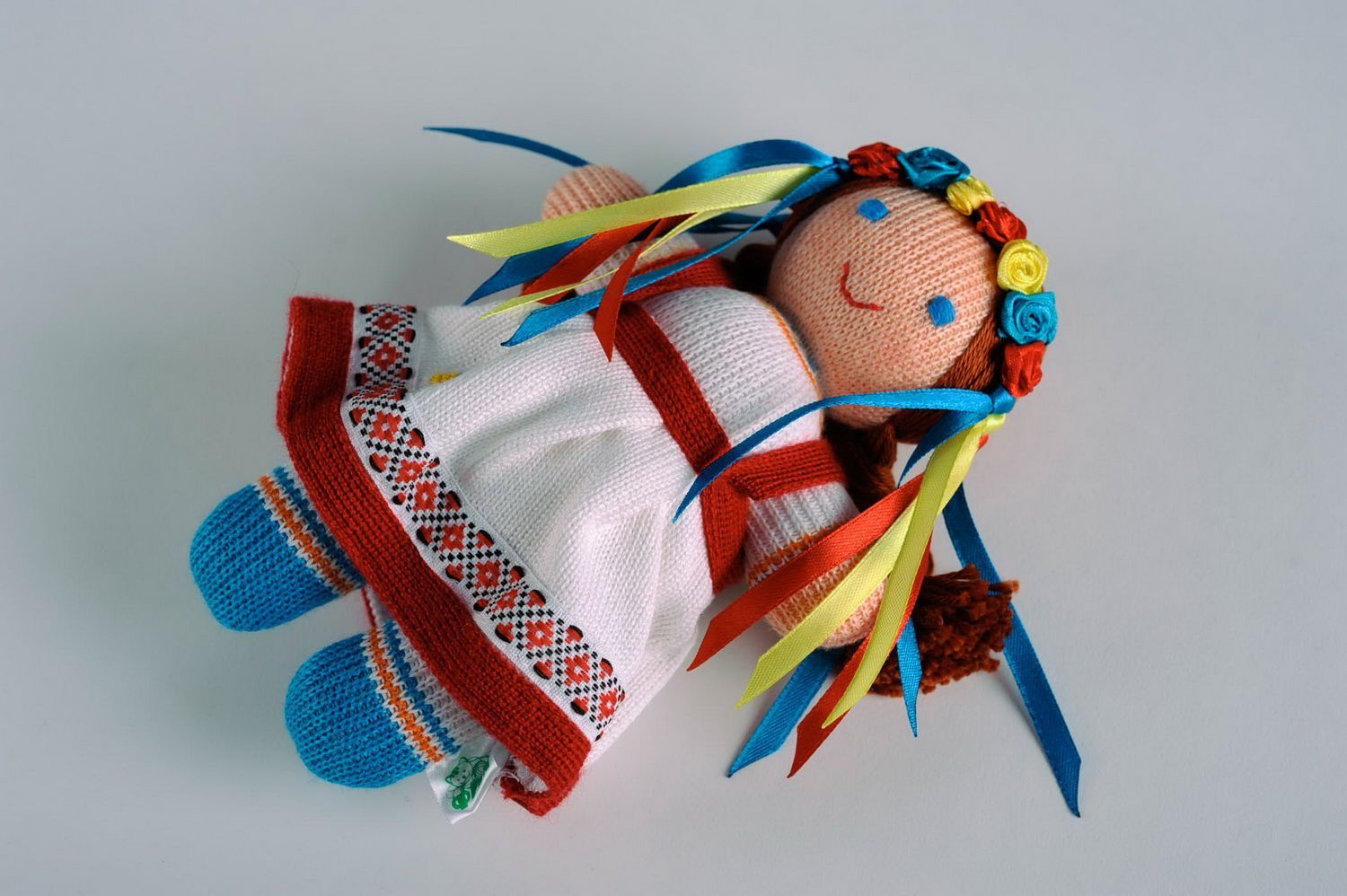 Poupée textile faite main Fille-ukrainienne photo 5