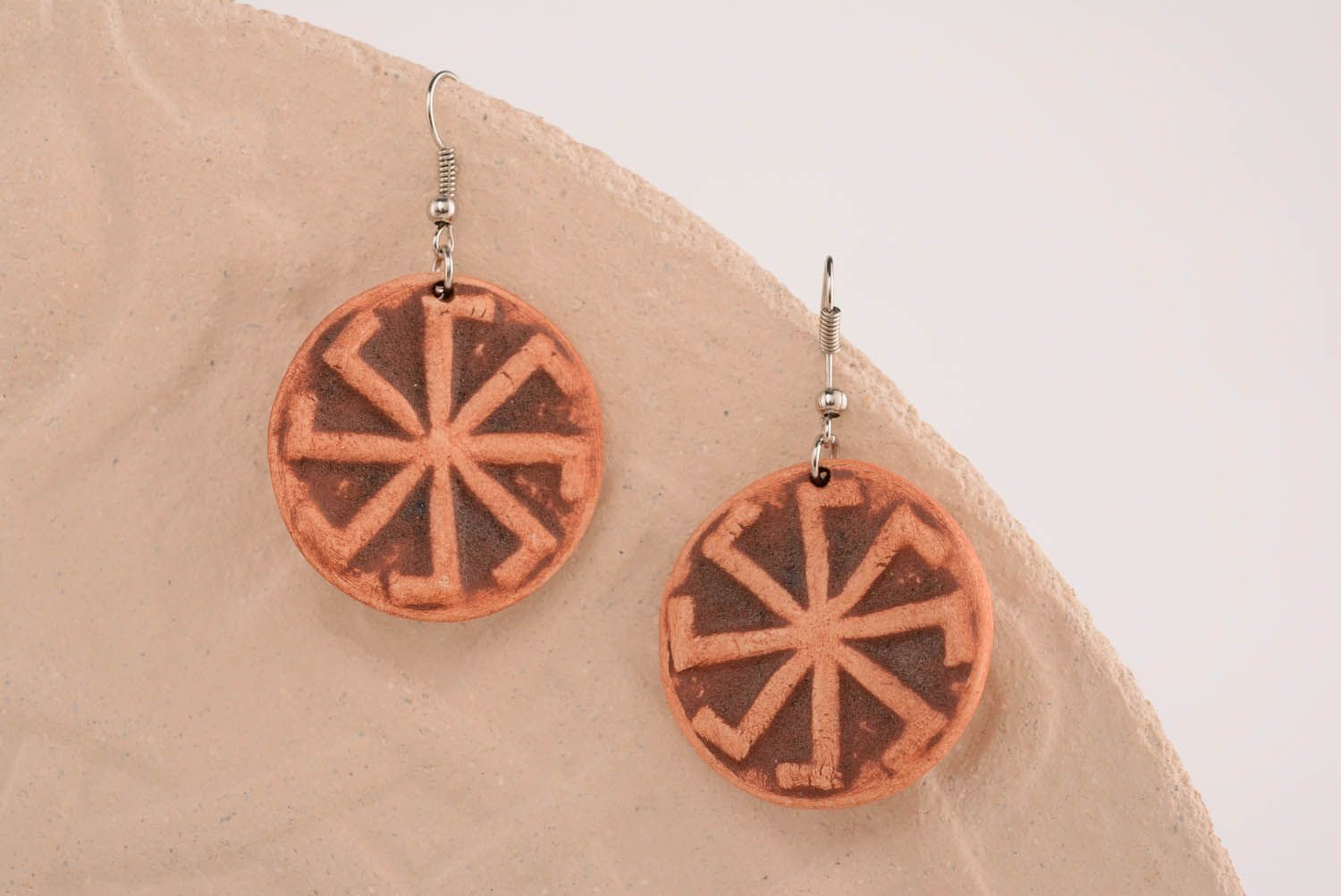 Slavic amulet earrings Ladinets photo 4
