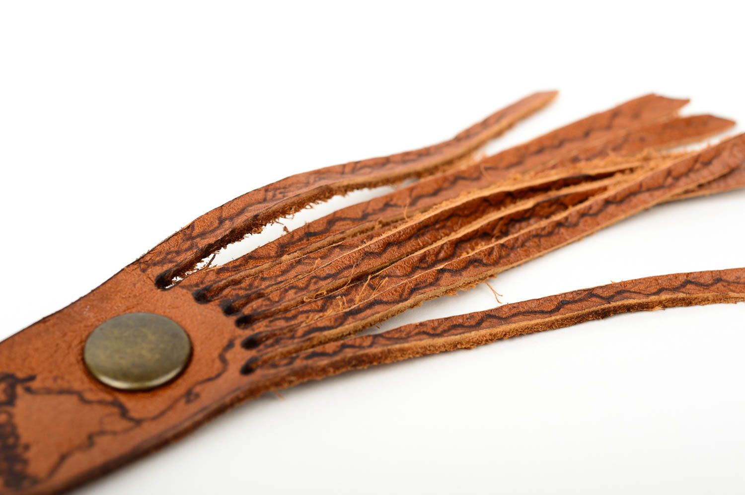 Stylish handmade leather bracelet accessories for girls wrist bracelet designs photo 5