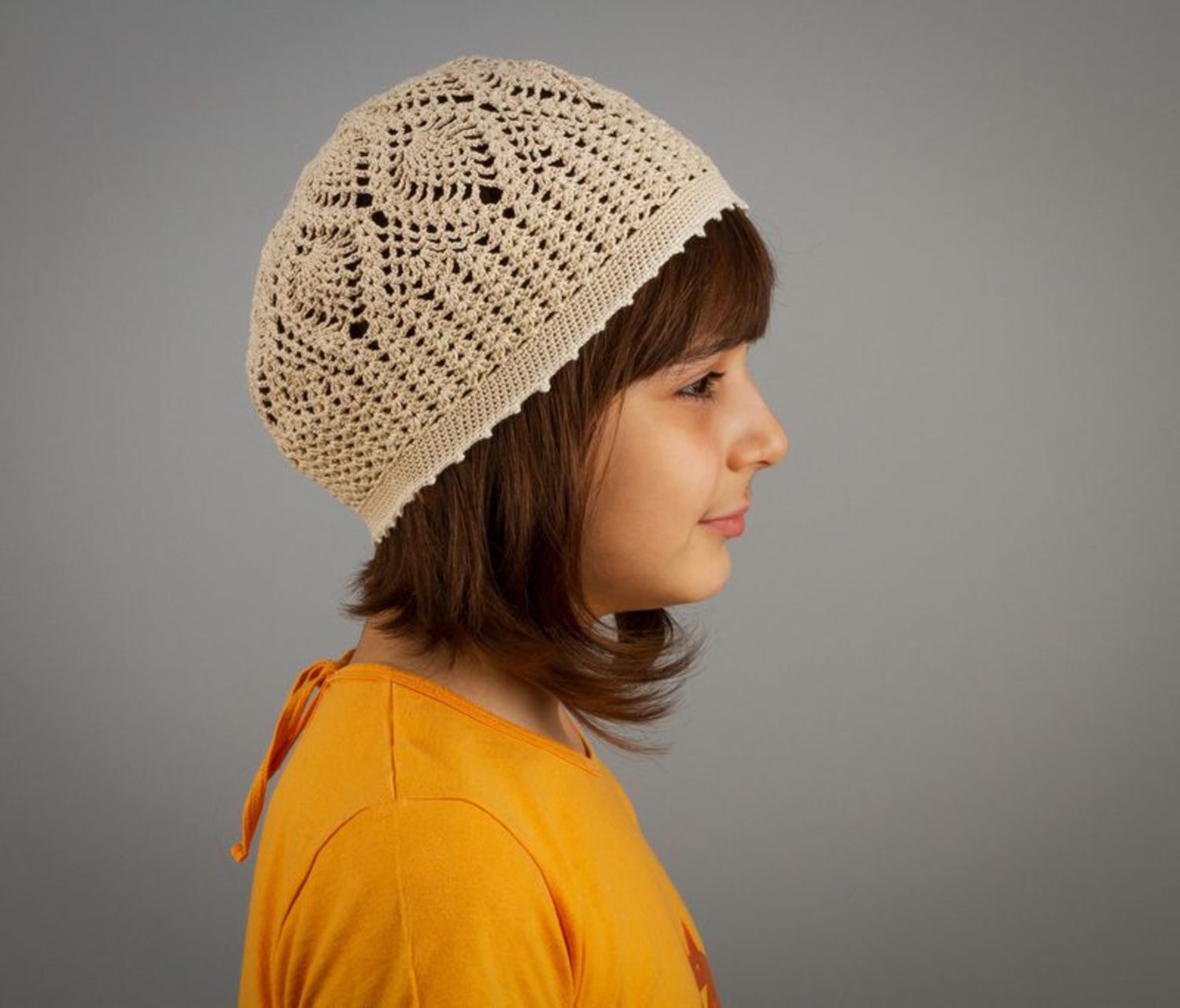 Cappello di lana fatto a mano cappello a maglia abbigliamento per bambini
 foto 3