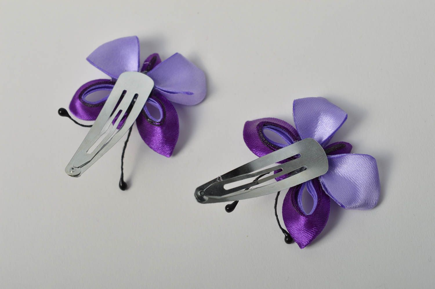 Handmade Haarspangen Set Haar Accessoires Haarspangen für Mädchen 2 Stück foto 4