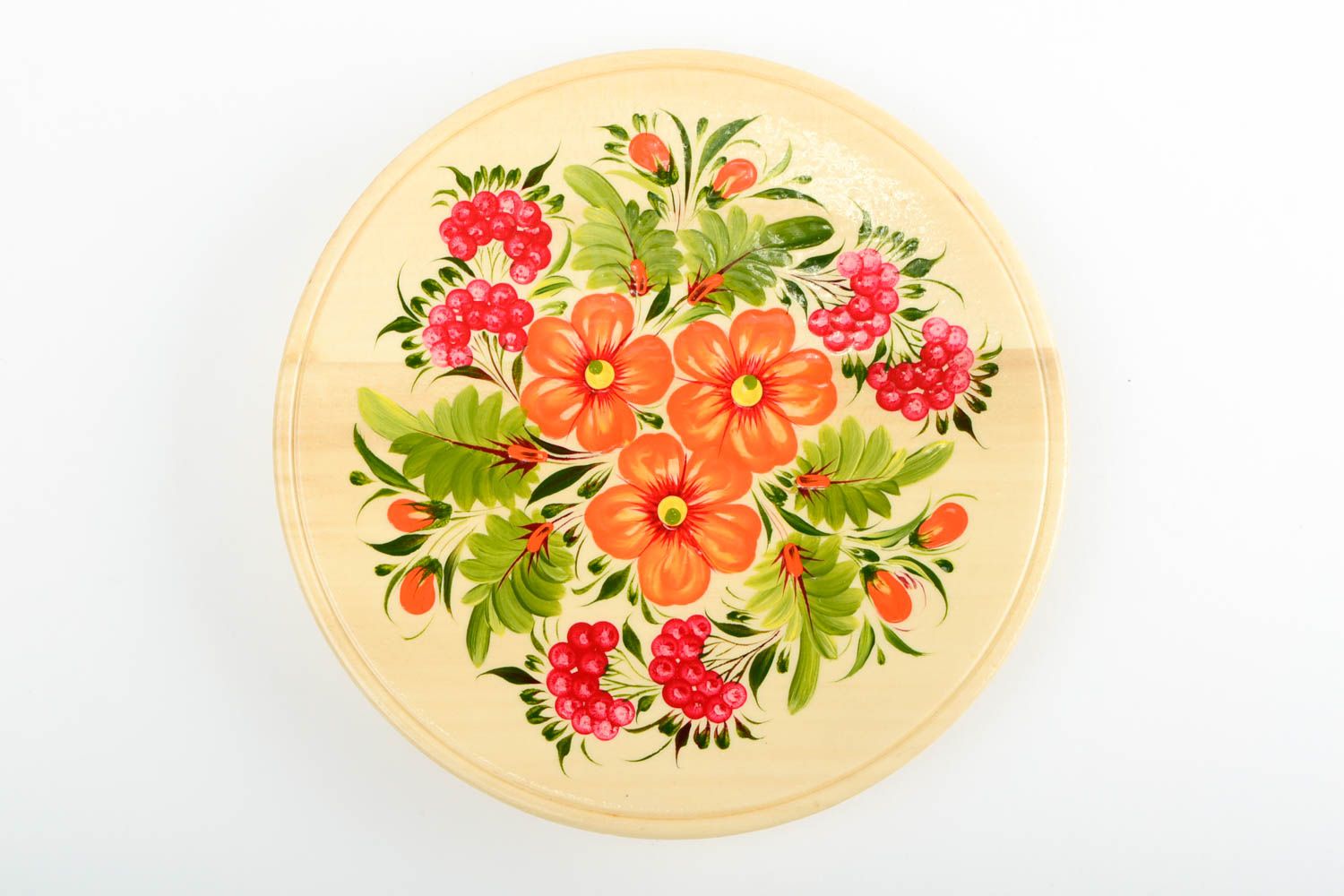 Декор на стену ручной работы декоративная тарелка с орнаментом расписная посуда фото 4
