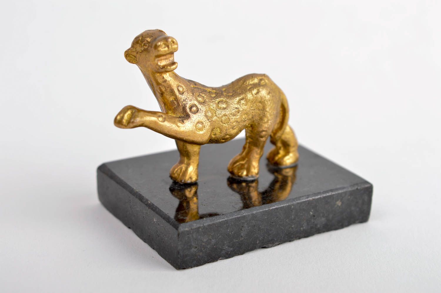 Unusual handmade metal figurine miniature animals home decoration buy a gift photo 2