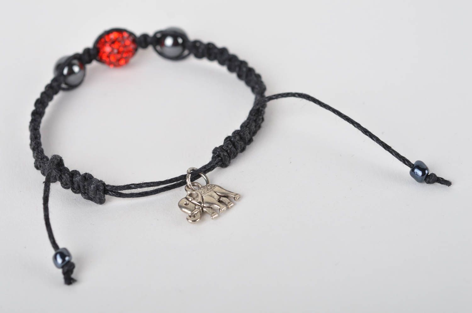 Womens handmade cord bracelet stylish beaded bracelet cool jewelry designs photo 5